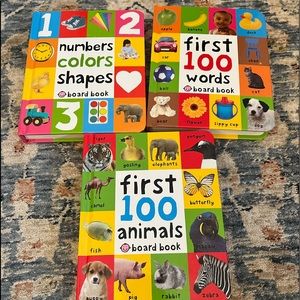 Set of 3 EUC toddler board books